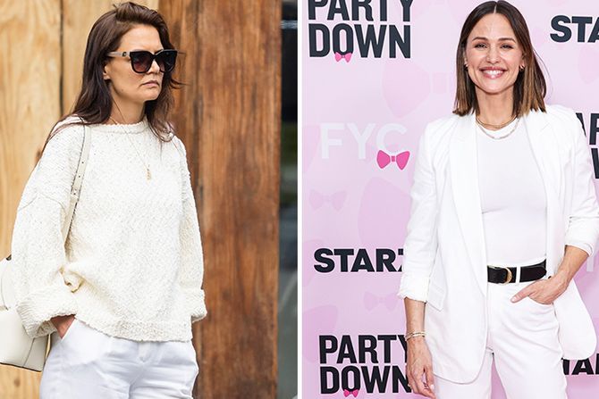 Katie Holmes, Jennifer Garner Katie Holmes, Jennifer Garner