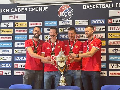 Zlatni basketaši Srbije
