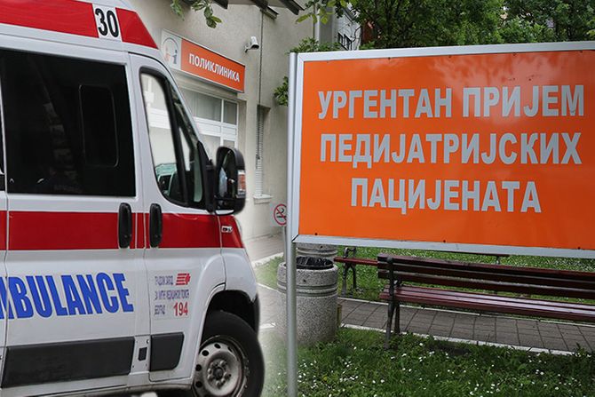 Devojčica pala sa trećeg sprata zgrade Novi Sad Hitna pomoć bolnica