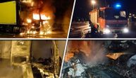 Izgoreo kamion kod Bobovišta: Turčin vozio hladnjaču, na svu sreću prošao bez povreda
