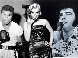 Merilin Monro, Muhamed Ali, Elvis Prisli