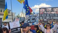 U Parizu demonstracije podrške ukrajinskom narodu: Francuzi skandiraju "teroristička Rusija"