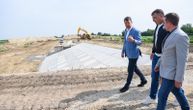 Mirović obišao završne radove na izgradnji akumulacije „Srbobran“