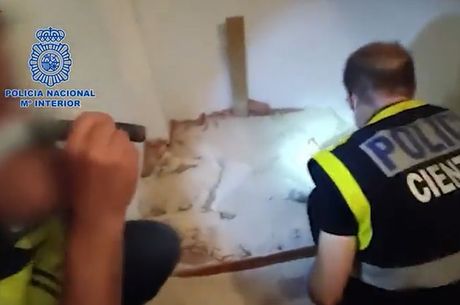 Španija policija telo Albanka zid