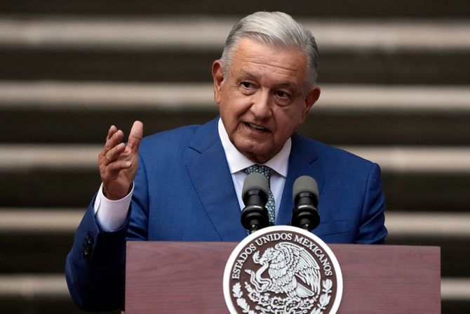 Predsednik Meksika Andres Manuel Lopez Obrador