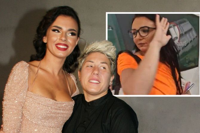 Anita Stanojlović Matora i majka Anita Stanojlović Matora i majka