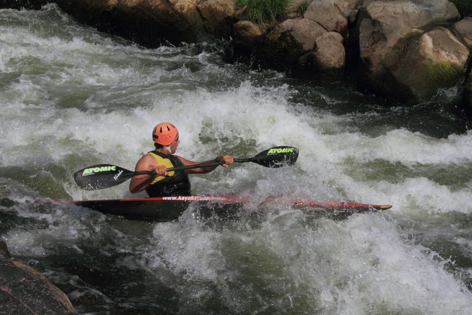 Rafting na reci Ibar, Veseli spust