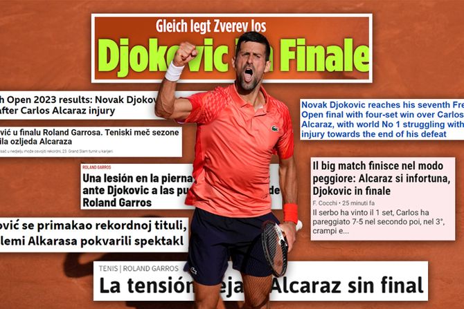 Novak Đoković svetski mediji