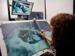 Seljaci, ulje na platnu, film, the peasants