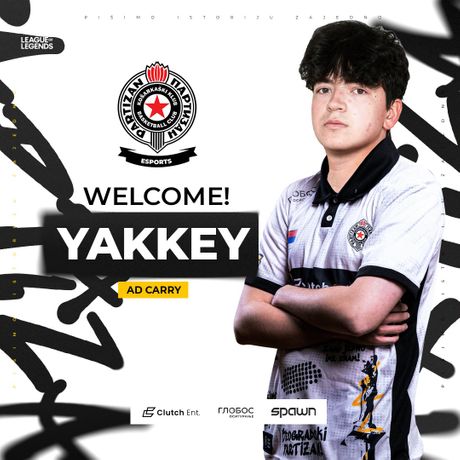 Yakkey, Partizan esport, Esport Crvena zvezda