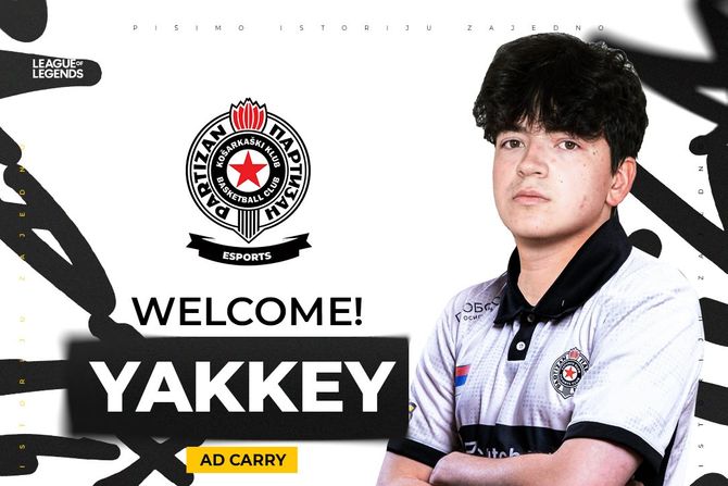 Yakkey, Partizan esport, Esport Crvena zvezda