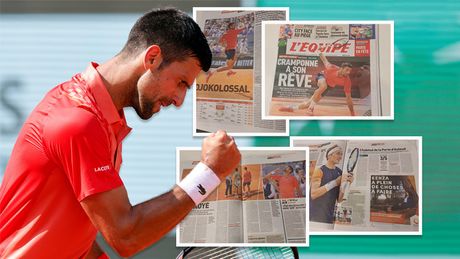 Novak Đoković štampa L'Ekip L'Équipe
