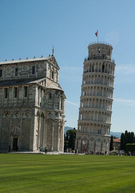 Piza, Italija, Krivi toranj