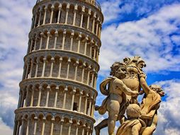 Piza, Italija, Krivi toranj