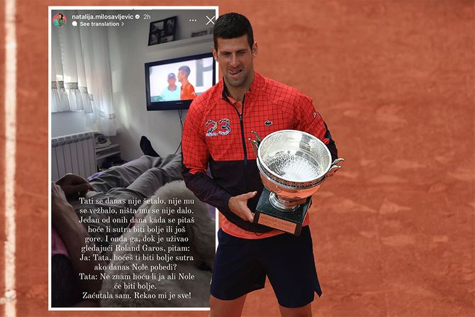 Novak Đoković, Natalija Milosavljević Novak Đoković, Natalija Milosavljević