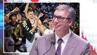 President Vucic congratulates Jokic on winning NBA title