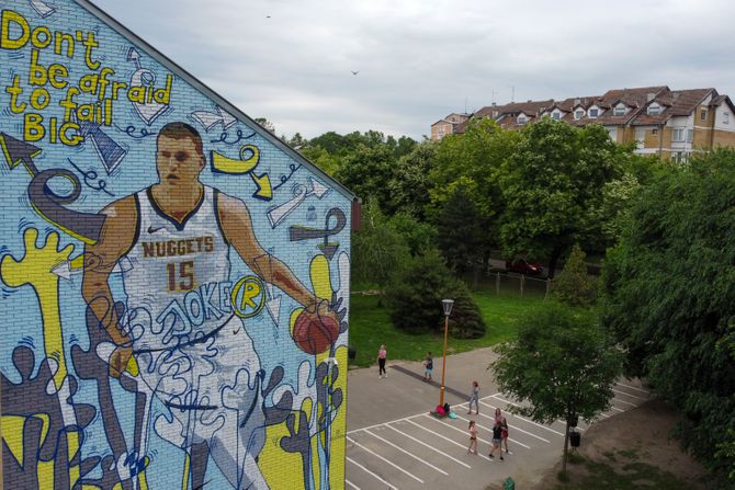 Nikola Jokić Sombor praćenje utakmice Nikola Jokić Sombor praćenje utakmice