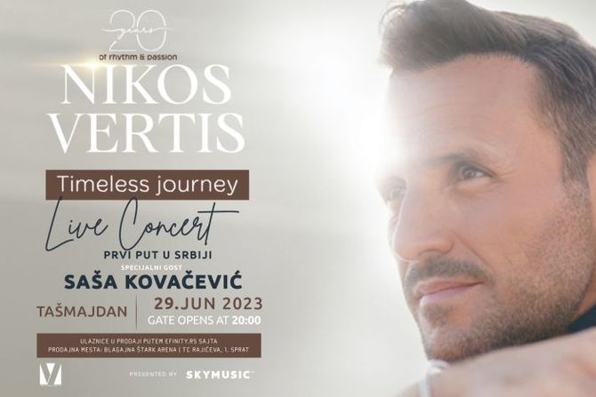 Nikos Vertis koncert u Beogradu