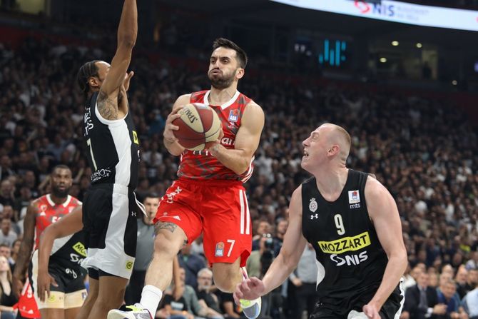 Košarka Finale Plejof ABA Liga Partizan Crvena Zvezda