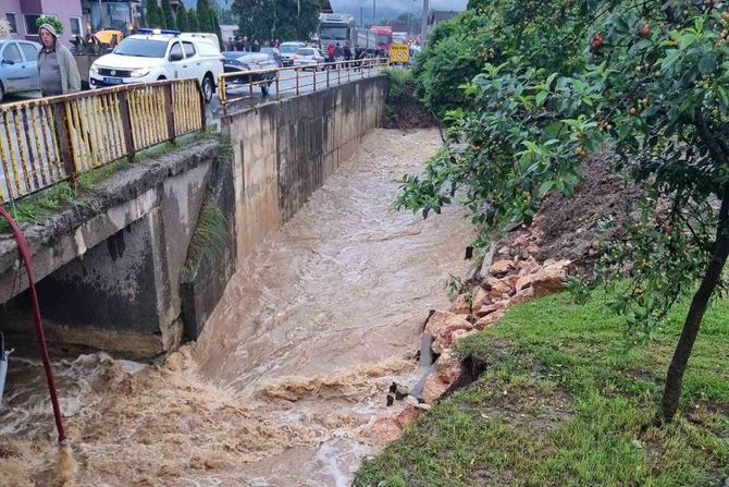 Kosjerić poplava poplave nevreme