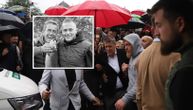 Potresne slike sa sahrane sina Enesa Begovića: Reka uplakanih ljudi ispratila Armina na večni počinak