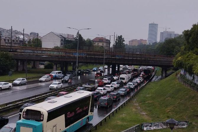 Gužve, saobraćaj, Beograd, Autokomanda