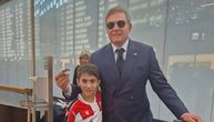 Beautiful scene in Vienna: Boy asks permission from school to welcome Serbian football squad