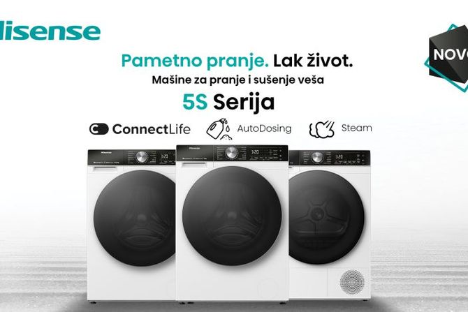 Hisense mašine za pranje i sušenje veša