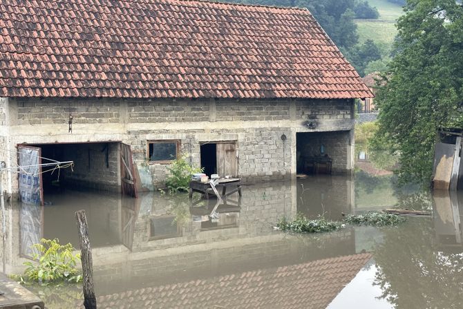 Lučani Zapadna Morava selo Dljin porodica Milosavljević poplave