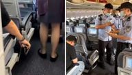 Pogledajte kako je uhvaćen manijak u avionu! Snimao stjuardese ispod suknji