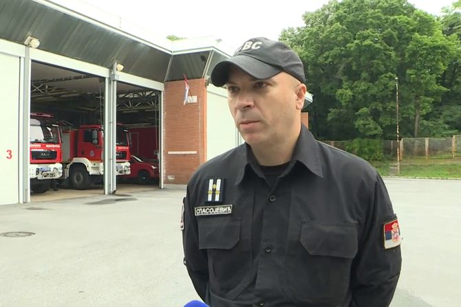 Načelnik odeljenja u Sektoru za vanredne situacije MUP-a Srbije, Milorad Spasojević Načelnik odeljenja u Sektoru za vanredne situacije MUP-a Srbije, Milorad Spasojević