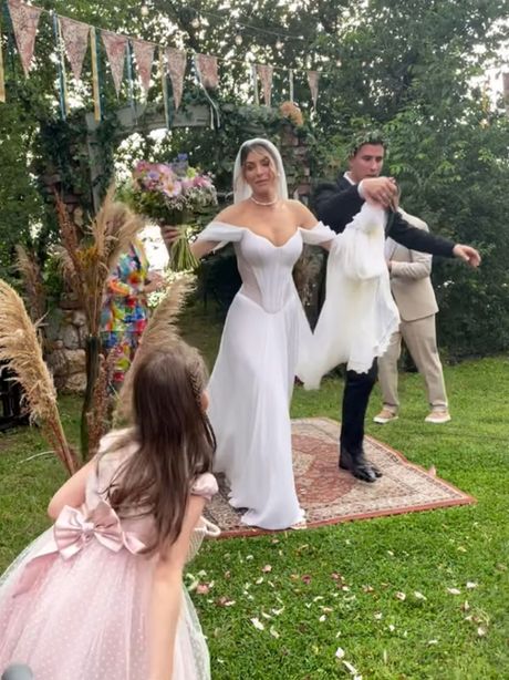 Anđela Jovanović, venčanje, svadba