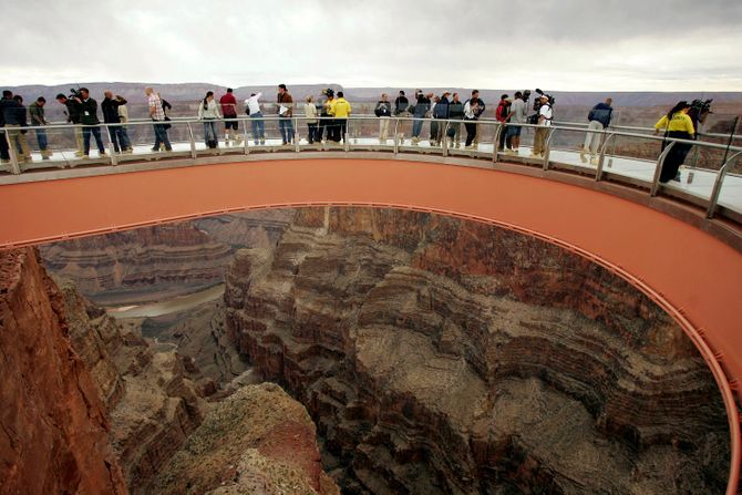 Arizona Grand Canyon Veliki kanjon Skywalk Arizona Grand Canyon Veliki kanjon Skywalk