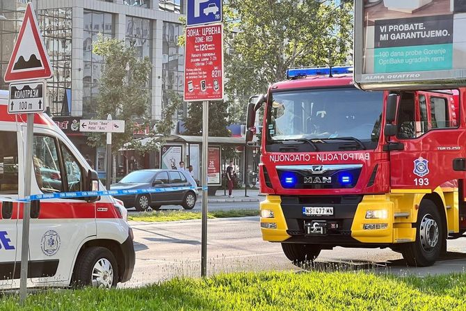 Eksplozija Novi Sad vatrogasci policija