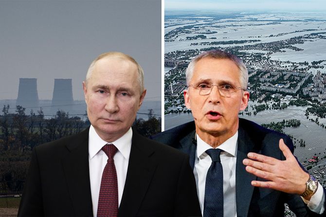 Vladimir Putin, Jens Stoltenberg