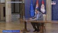 Vučić se obraća javnosti: "Majka napadnute dece s Kosova zatekla sina na kolenima, a ćerku bosu"