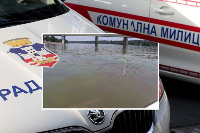 Komunalna milicija policija i Dunav, mrlja