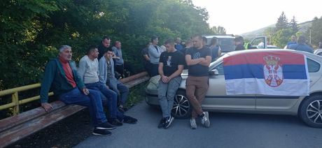 Kuršumlija Rudare  vozači kamiona blokada blokirali put Kosovska Mitrovica - Raška