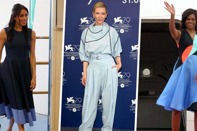 Cate Blanchett, Meghan Markle, Michelle Obama, Roksanda Ilinčić Cate Blanchett, Meghan Markle, Michelle Obama, Roksanda Ilinčić