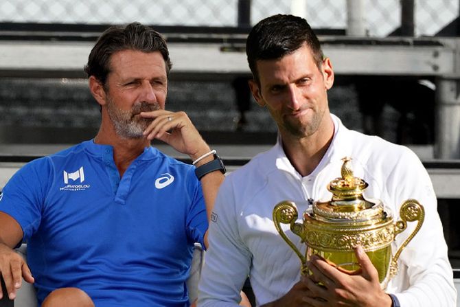 Patrik Muratoglu, Novak Đoković Patrik Muratoglu, Novak Đoković