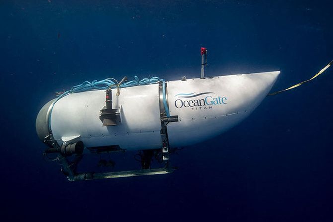 OceanGate Expeditions Titanik podmornica OceanGate Expeditions Titanik podmornica