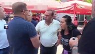 Građani u Zvečanu burno negodovali zbog dolaska Aleksića i Jovanovića: Gde ste bili kad mi je brat ubijen?