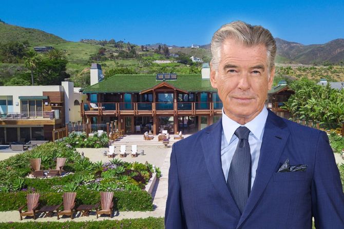 Pierce Brosnan, Malibu