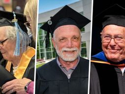 Sam Kaplan, Lew Griffith, Nancy Power Hodous