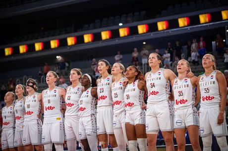 Ženska košarkaška reprezentacija Srbije (Košarkašice Srbije) protiv Belgije u četvrtfinalu Evropskog prvenstva