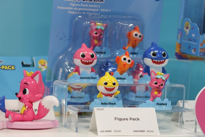 Baby Shark pinkfong igračke