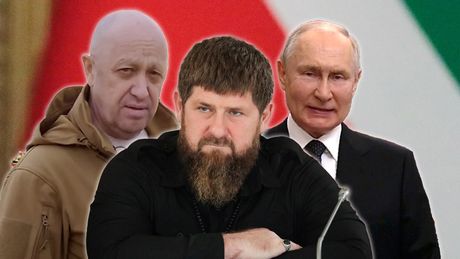 Jevgenij Prigožin Yevgeny Prigozhin, Ramzan Kadyrov Ramzan Kadirov, Vladimir Putin