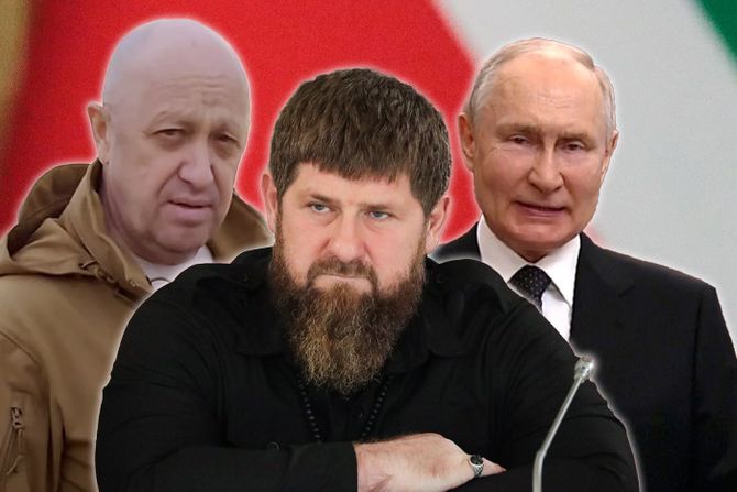 Jevgenij Prigožin Yevgeny Prigozhin, Ramzan Kadyrov Ramzan Kadirov, Vladimir Putin