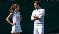 Kejt Midlton zaigrala tenis sa Federerom: Sva u belom pokazala svoje sportske veštine