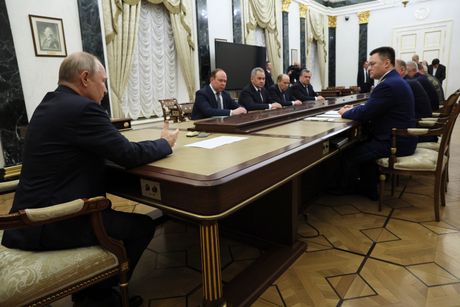 Vladimir Putin, Sergej Šojgu, sastanak